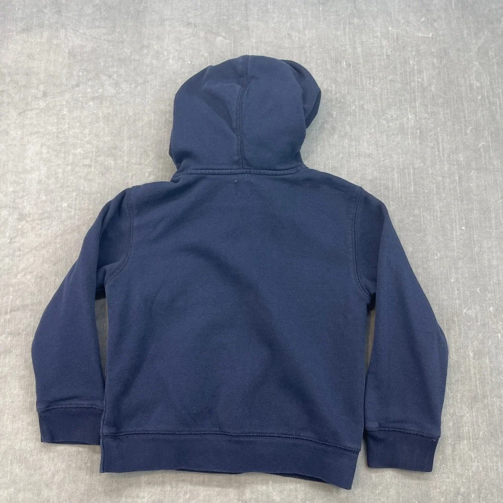 Baby‎ Gap Hoodie 5T Navy Blue Arch Logo Full Zip Pullover Sweatshirt